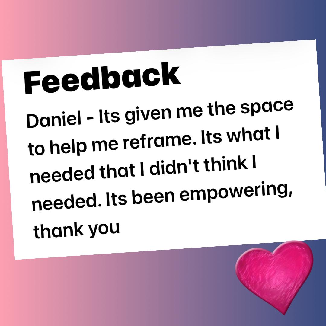 Testimonial - Counselling - Daniel